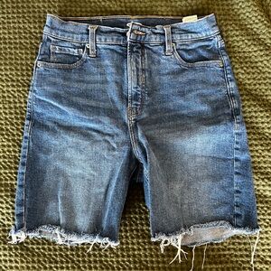 Old Navy Blue Denim High Waisted Shorts
